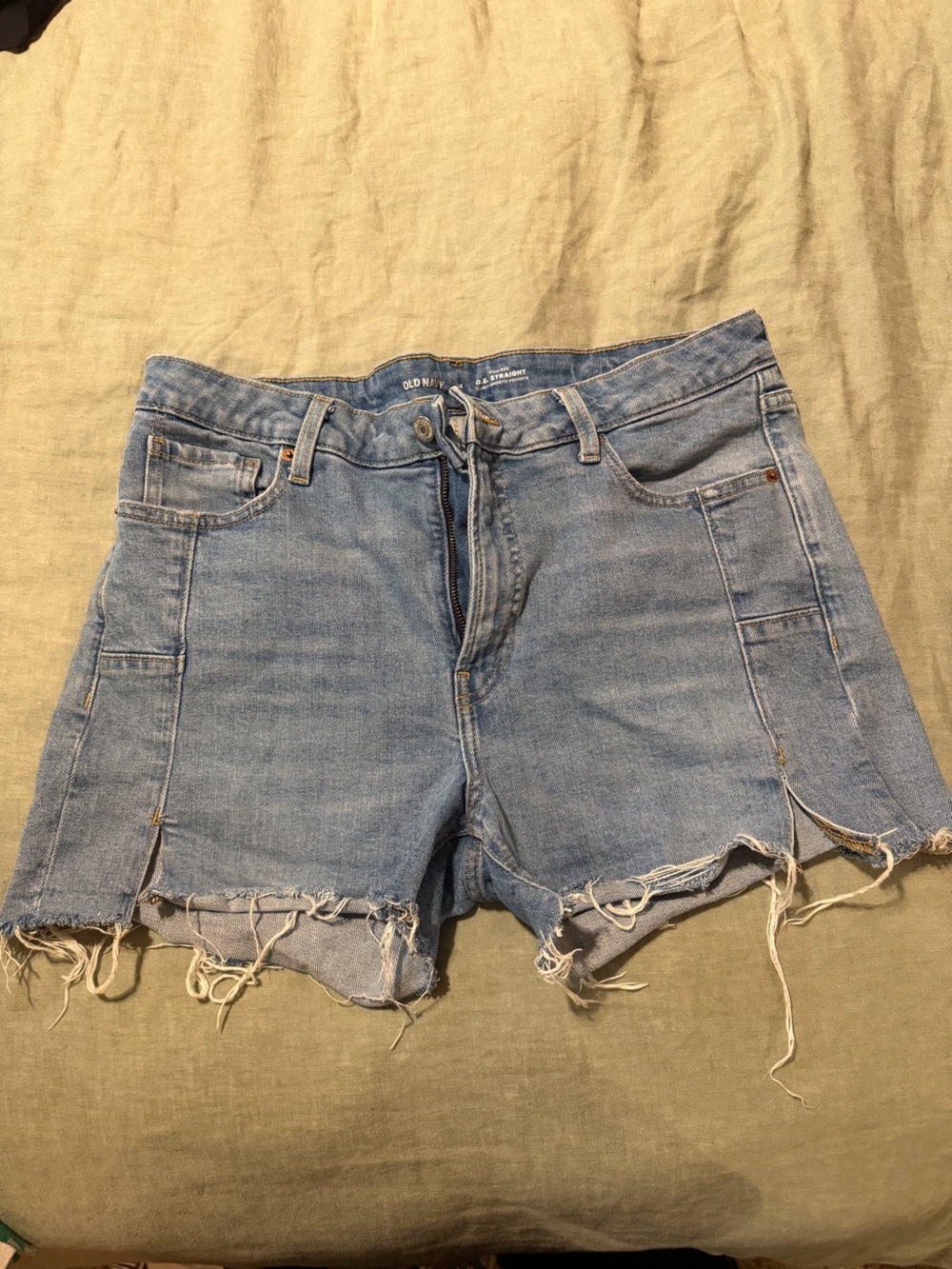 Old Navy Light Wash Denim Cutoff Shorts
